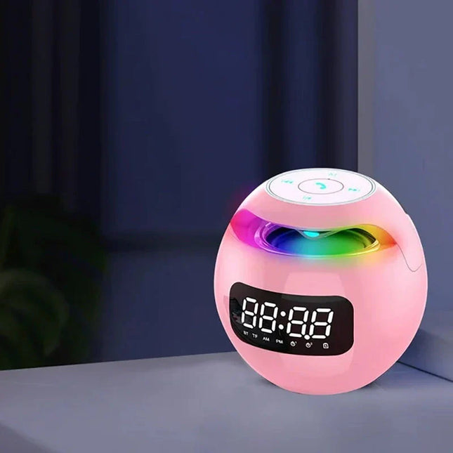 Hudební budík s barevnou světelnou terapií