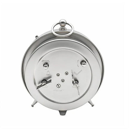 Vintage mechanický budík v retro designu