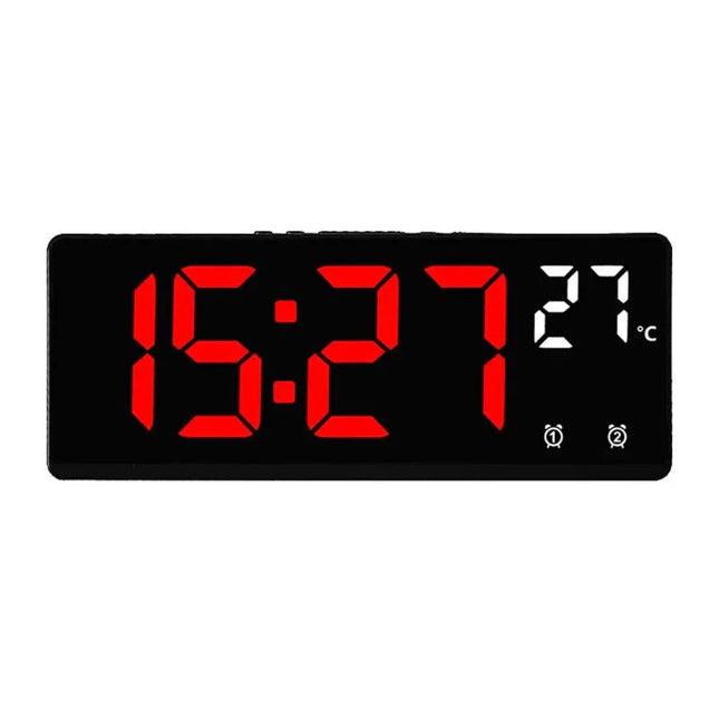 LED digitální budík se zeleným displejem