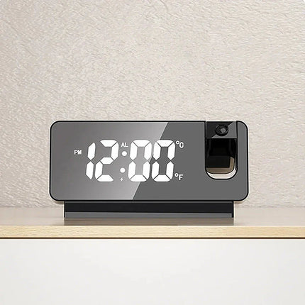 Designový digitální budík s projektorem