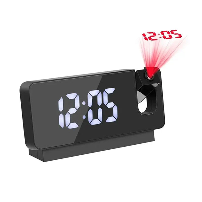 Designový digitální budík s projektorem