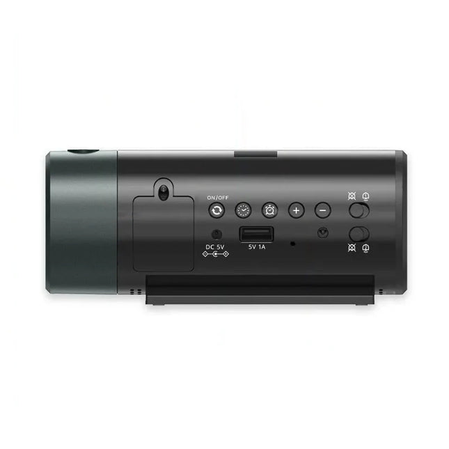 Budík s projekcí času na strop