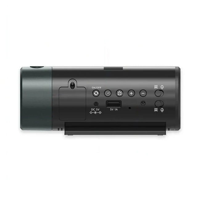 Budík s projekcí času na strop