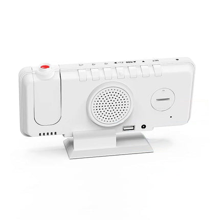 Projekční budík do zásuvky zrcadlový