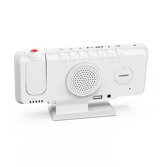 Projekční budík do zásuvky zrcadlový