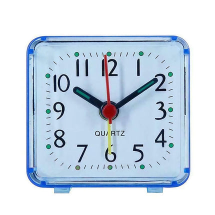 Malý snadno ovladatelný budík na cesty