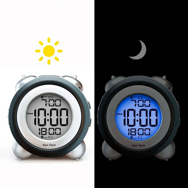 Hlasitý digitální budík s podsvícením