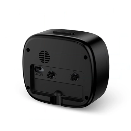 Klasický analogový budík bez tikání