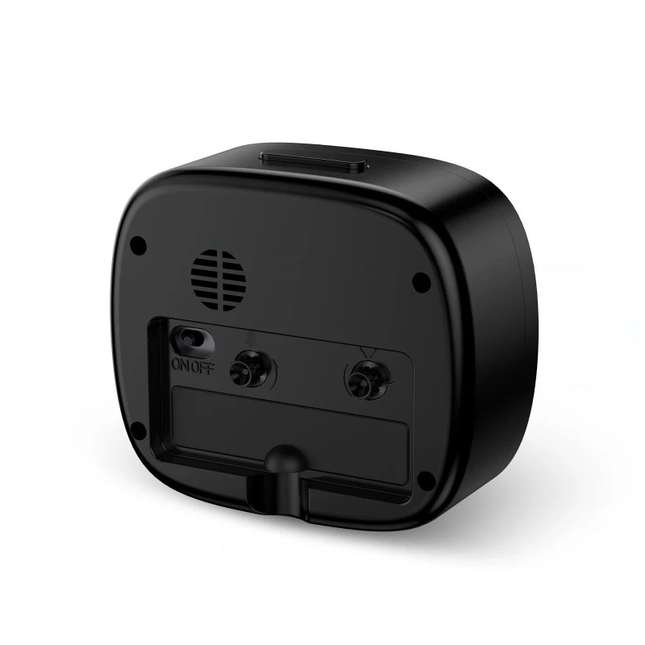 Klasický analogový budík bez tikání