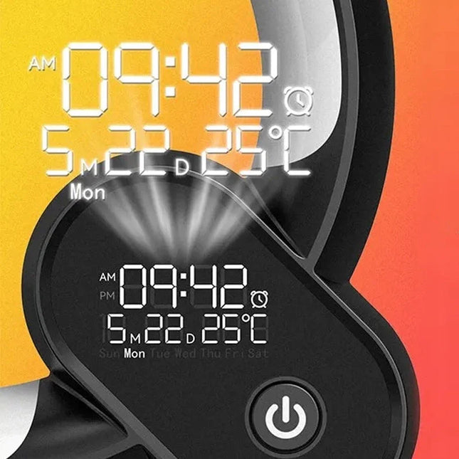 Světelný budík se zvuky ptáků úsvit