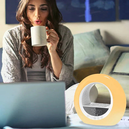 Simulátor úsvitu s duálním alarmem budík