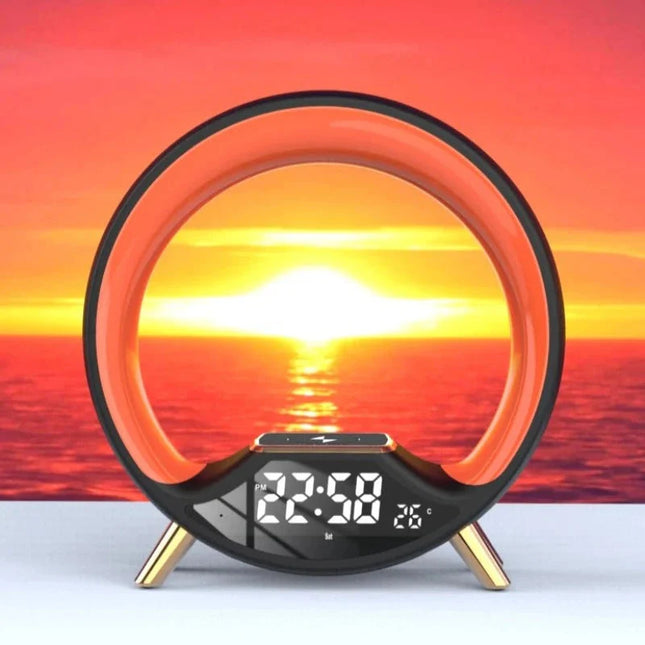 Dětský budík se simulátorem východu slunce