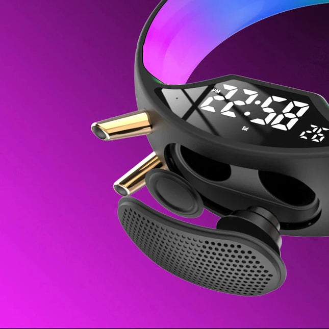 Dětský budík se simulátorem východu slunce