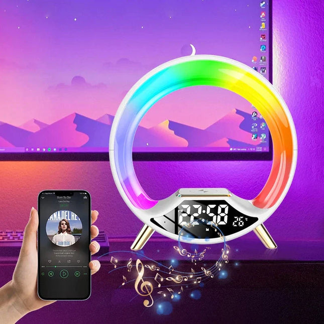 Dětský budík se simulátorem východu slunce