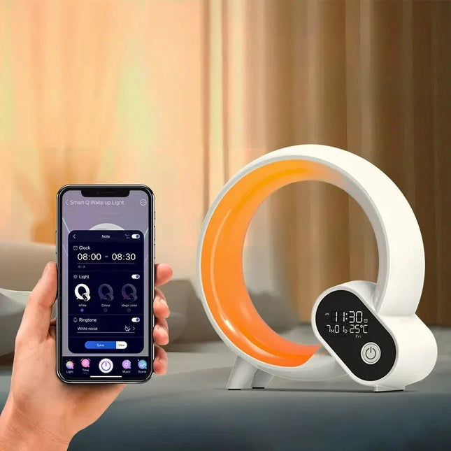 Budík se zvuky přírody simulace úsvitu