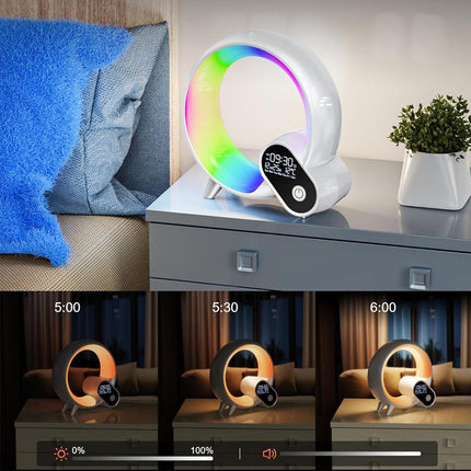 Budík se zvuky přírody simulace úsvitu