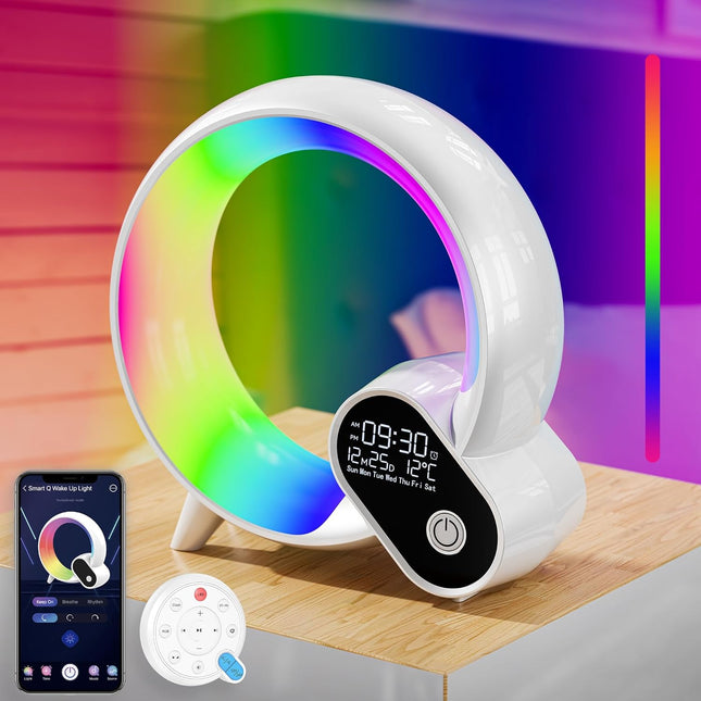 Budík se zvuky přírody simulace úsvitu