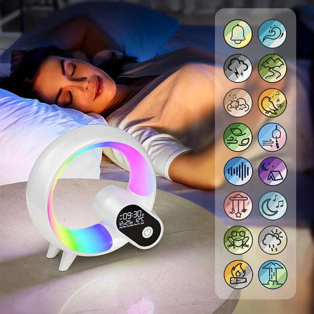 Budík se zvuky přírody simulace úsvitu