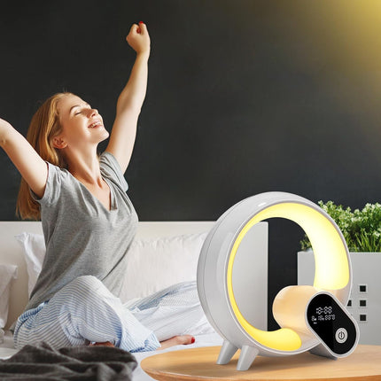 Budík se zvuky přírody simulace úsvitu