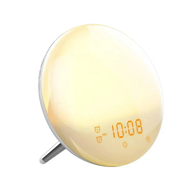 Budík simulující úsvit s USB nabíjením