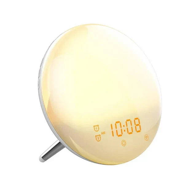 Budík simulující úsvit s USB nabíjením