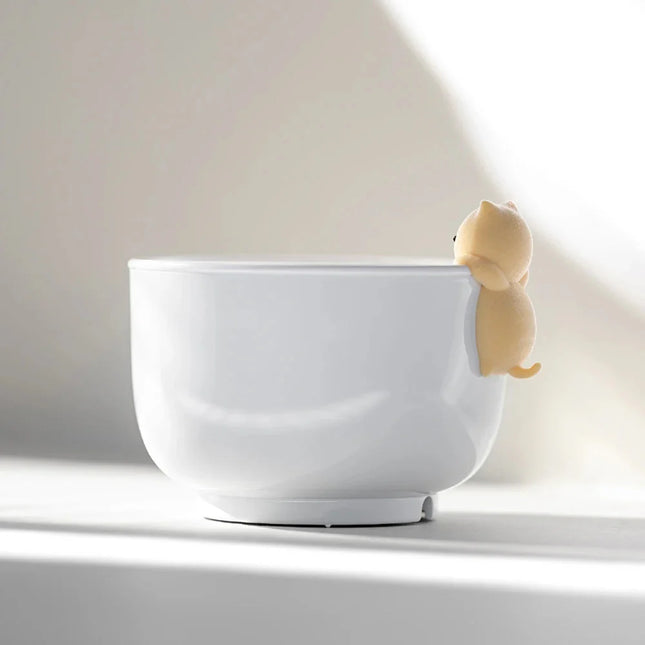 Dětská noční lampička s budíkem kočka